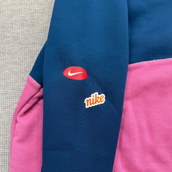 Nike Pro Womens 1X Colorblock Get Fit Icon Clash Half-Zip Training Sweatshirt - Picture 6 of 15